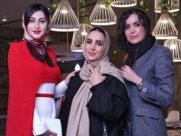 پوشش خاص مریم مومن در یک اکران خصوصی+ عکس