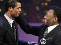  واکنش رونالدو به درگذشت پله +عکس