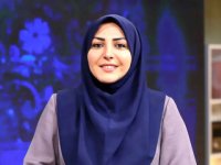 تیپ متفاوت المیرا شریفی‌مقدم در نمایشگاه کتاب تهران + عکس