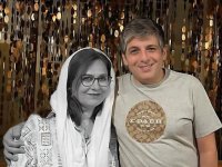 چهره شکسته شده حمید گودرزی بعد از فوت مادرش+ عکس