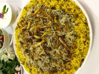 طرز تهیه پلو مخلوط شوید و عدس