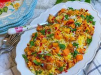 کدو پلو سیستانی + طرز تهیه