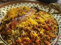 طرز تهیه سبزی پلوی دامغانی