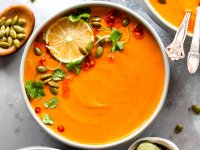 سوپ کدو حلوایی