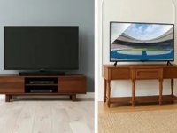 میز تلویزیون پایه بلند یا پایه کوتاه | کدام بهتر است؟