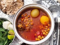 طرز تهیه آبگوشت شاه عباسی