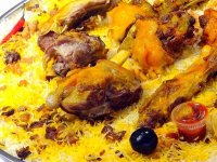 طرز تهیه پلو گوشت عربی