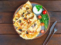 طرز تهیه کرپ پیتزا