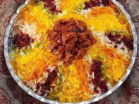 طرز تهیه نثارپلو با مرغ