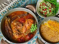 طرز تهیه خورش کدو با غوره