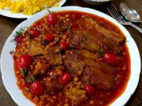 طرز تهیه خورش بادمجان با گوشت چرخ کرده