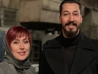 بهرام افشاری و مهتاب کرامتی روی پوستر فیلم +15 /عکس