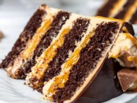 طرز تهیه کیک اسنیکرز