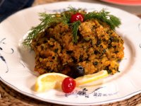 خوراک کته برنج
