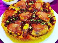 طرز تهیه ته‌انداز مرغ با شوید؛ شیک و مجلسی