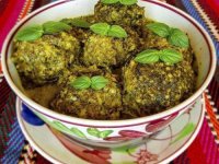 کوفته سبزی شیرازی + طرز تهیه