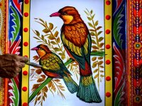 جایی که هر کامیون یک اثر هنری است