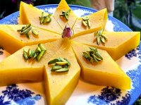طرز تهیه حلوا مسقطی