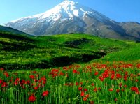 نمایی زیبا از قله دماوند
