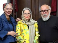 پرویز پرستویی، آزیتا حاجیان و احترام برومند در نهمین جشن عکاسان سینما