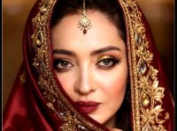 نیکی کریمی در لباس هندی