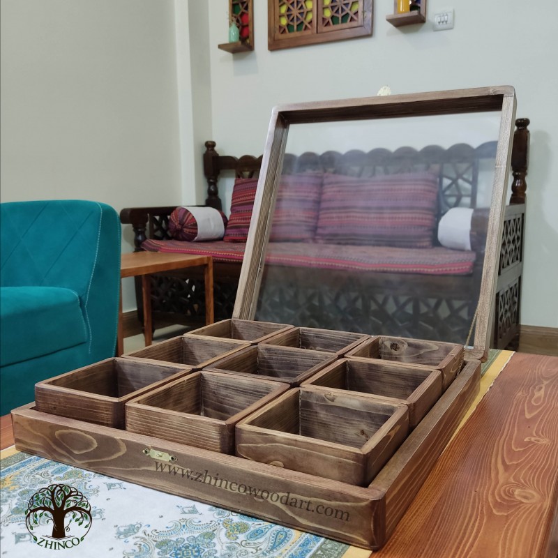 جعبه پذیرایی چند خانه