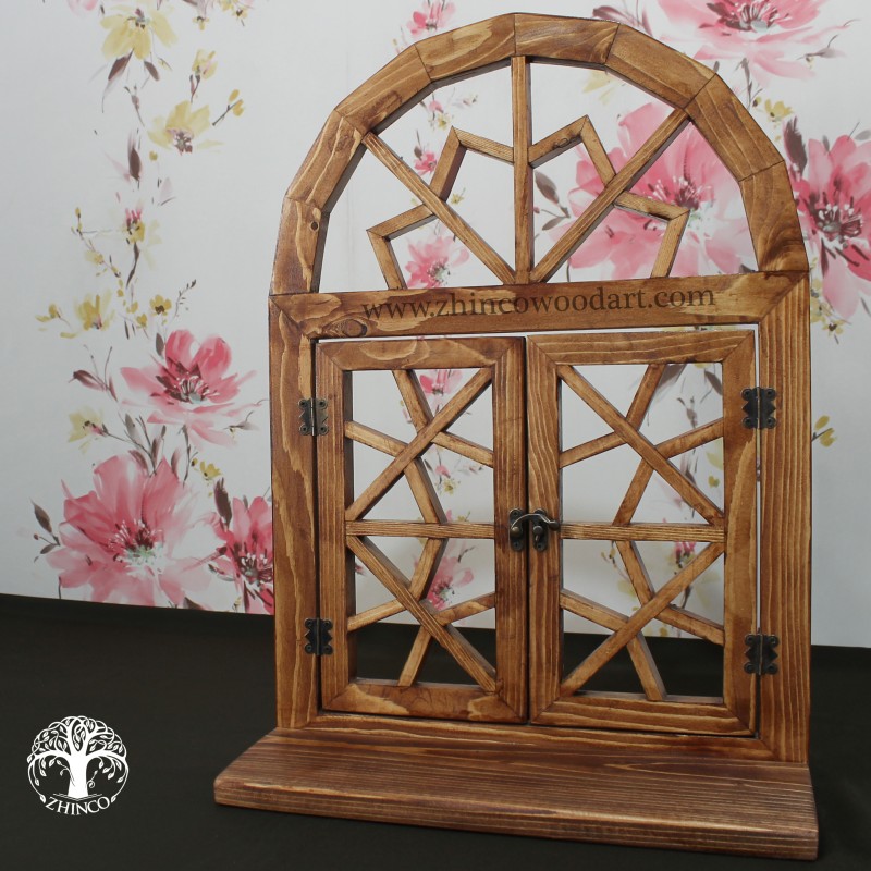 پنجره  گره چینی