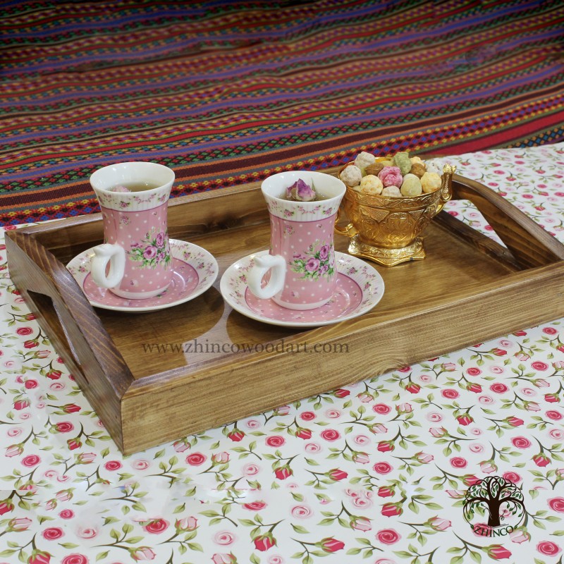 سینی چوبی دست ساز