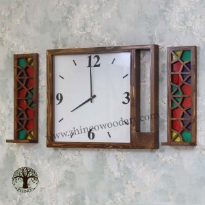 ست ساعت و کناره با شیشه