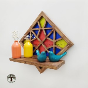 شلف گره چینی لوزی