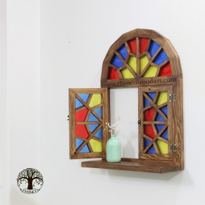 پنجره سنتی با طلق 34در50