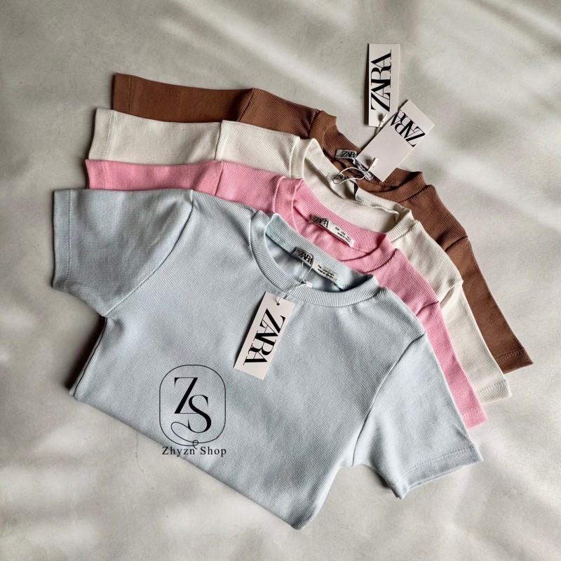 تیشرت یقه گرد زارا کد ۳۷۹