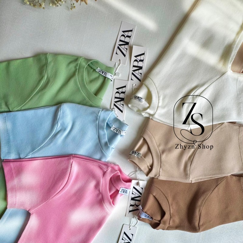 کراپ تیشرت زارا کد ۳۹۵