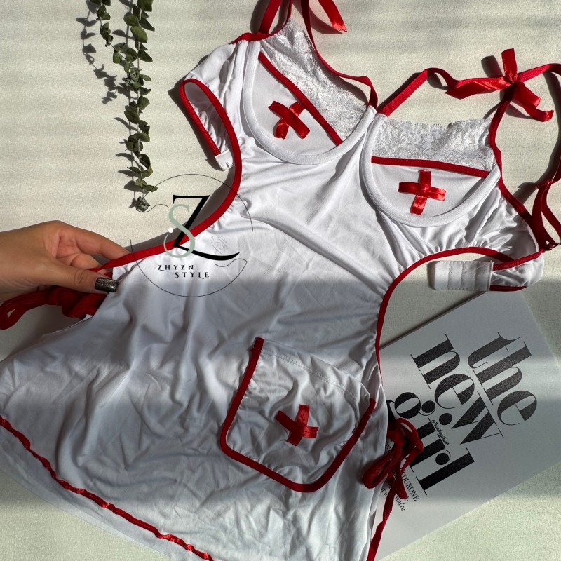 کاستوم پرستاری وایت سکرت WHITE SECRET  کد ۹۱۹۸