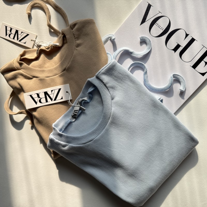 کراپ استین بلند گتر زارا کد ۳۱۹