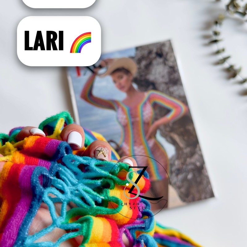 تونیک هفت رنگ لاری LARI