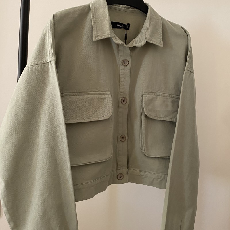 کراپ کت کتان منگـو کد ۲۲۲