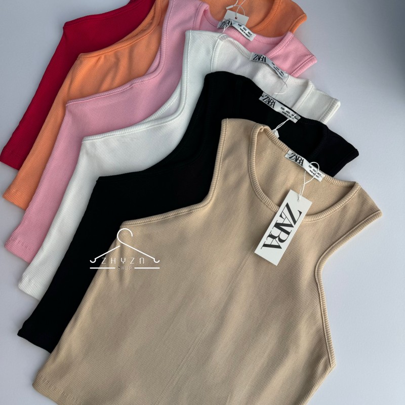 تاپ رکابی زارا  با ارسال رایگان