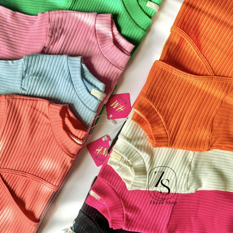 استین کوتاه اشکی H&M کد ۲۷۷