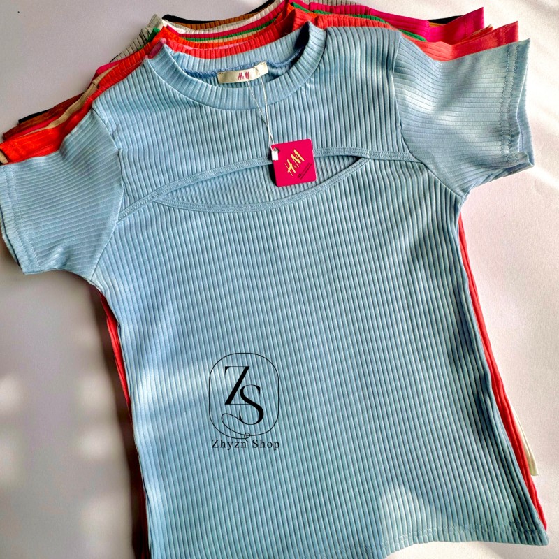 استین کوتاه اشکی H&M کد ۲۷۷