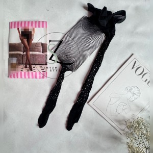 جورابشلواری نگینی فاق بسته کد ۱۱۳۳