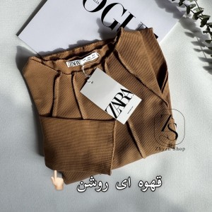 کراپ آستین بلند جلو دوخت زارا کد ۳۰۹