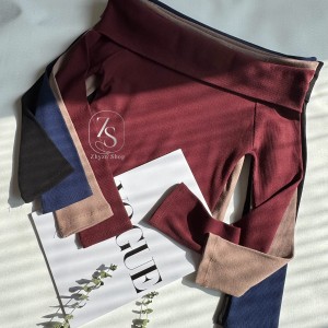 کراپ آستین بلند یقه قایقی کد ۴۲۸