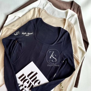 کراپ یقه خشتی هلال  کد ۴۳۲