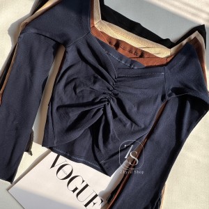 کراپ جلو کشدار آستین کلوش کد ۴۴۰