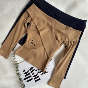 کراپ آستین بلند کراس لاین کد ۴۴۴