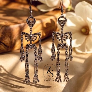 گوشواره اسکلت وارداتی برند Iam