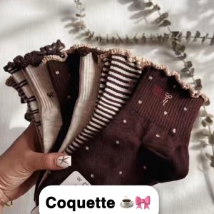 پک جوراب وینتیج کوکت (Vintage Coquette)🧦