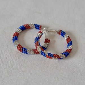 گوشواره ژله ای مارپیچ وارداتی برند i am
