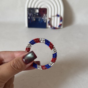 گوشواره ژله ای مارپیچ وارداتی برند i am